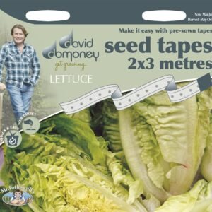 Mr Fothergills - David Domoney - Vegetable - Lettuce - Little Gem - Seed Tapes