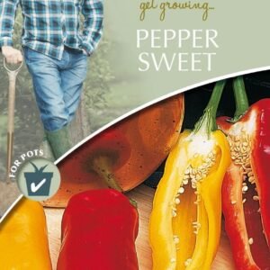 Mr Fothergills - David Domoney - Vegetable - Pepper Sweet - Corno di toro Mixed - 50 Seeds