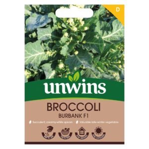 Unwins Vegetable Broccoli Burbank F1 Hybrid - 20 Seeds