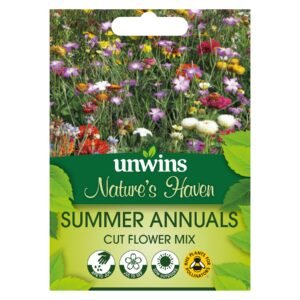 Unwins Nature's Haven - Summer Annuals Cut Flower Mix - 1600 Seeds