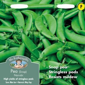 Mr Fothergills - Vegetable - Pea - Nairobi (Snap) - 250 Seeds