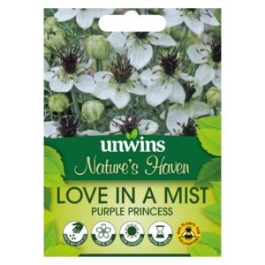 Unwins Flower Love in a Mist Purple Princess - 200 Seeds