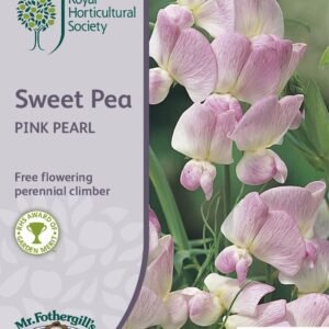 Mr Fothergills RHS Sweet Pea Pink Pearl 25 Seeds