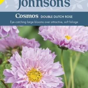 Johnson Seeds - Flower - Cosmos Double Dutch Rose - 50 Seeds
