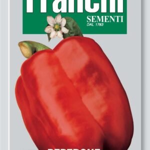 Franchi Seeds of Italy Pepper Quadrato D'Asti Rosso Seeds