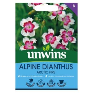 Unwins Flower Dianthus deltoides Arctic Fire - 75 Seeds