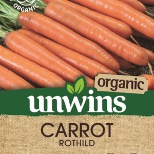 Unwins Carrot Rothild (Organic) 900 Seeds