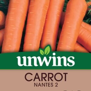 Unwins Carrot Nantes 2 2500 Seeds