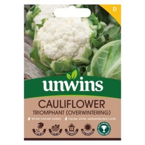 Unwins Vegetable Cauliflower Triomphant - 10 Seeds