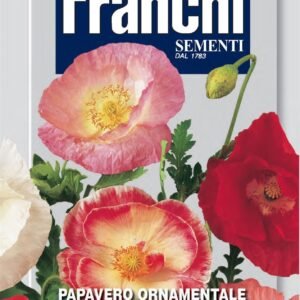 Franchi Seeds of Italy - Flower - FDBF_ 341-1 - Papaver - Ornamental Shirley Mix - Seeds
