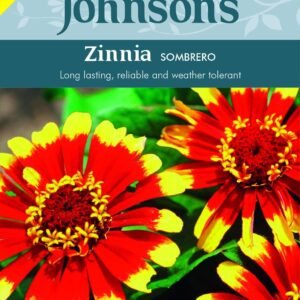 Johnsons Zinnia Sombrero 50 Seeds