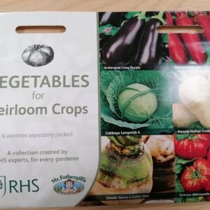 Mr Fothergills RHS Vegetables For Heirloom Crops Collection - Seeds