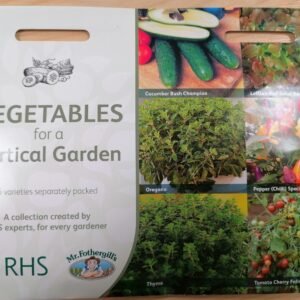 Mr Fothergills RHS Vegetables For A Vertical Garden Collection - Seeds