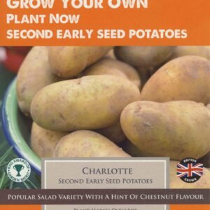 Seed Potatoes Charlotte 10 Tubers Second Earlies