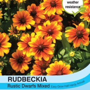 Thompson & Morgan Rudbeckia Rustic Dwarfs Mixed 350 Seed