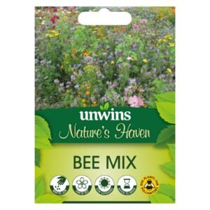 Unwins Hardy annual Flowers for wildlife NH Bee Mix - 4 Seeds