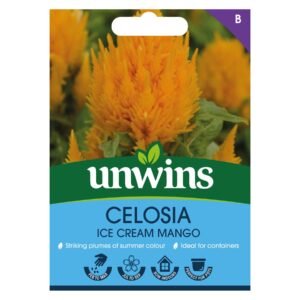 Unwins Flower Celosia Icecream Mango Seeds