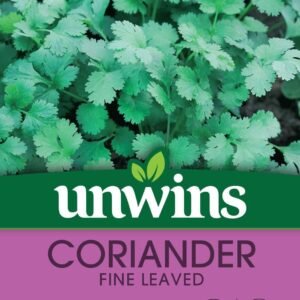 Unwins Herb Coriander Fine Leaved 200 Seeds