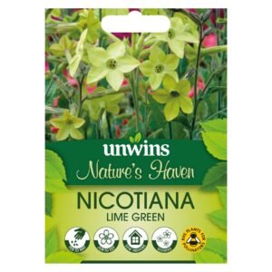 Unwins Flower Nicotiana Lime Green - 350 Seeds