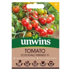 Unwins Vegetable Tomato Terenzo F1 Hybrid - 8 Seeds