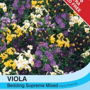 Thompson & Morgan Viola Bedding Supreme Mix 50 Seed