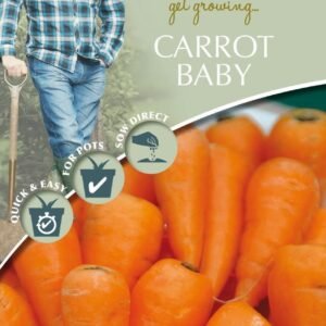 Mr Fothergills - David Domoney - Vegetable - Carrot Baby - Chantenay Cascade F1 - 350 Seeds
