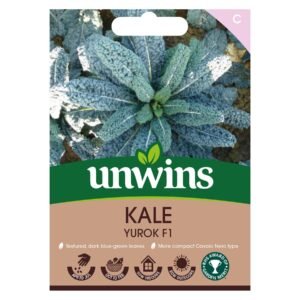 Unwins Vegetable Kale Yurok F1 Hybrid - 20 Seeds