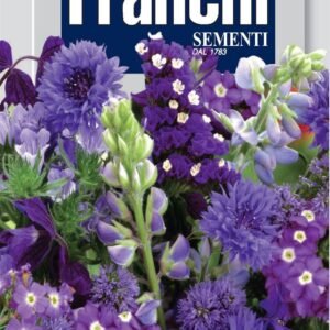 Franchi Seeds of Italy - Flower - FDBF_ 322-2 - Mixed Summer Flowers - Blue - Seeds