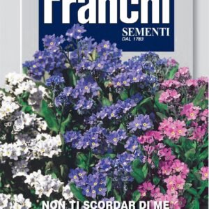 Franchi Seeds of Italy - Flower - FDBF_ 339-1 - Mysotis - Forget Me Not - Mix - Seeds
