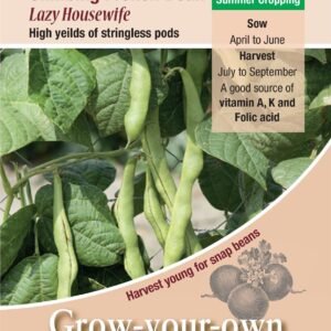Kings Seeds  Climbing French Bean Lazy Housewife Seeds