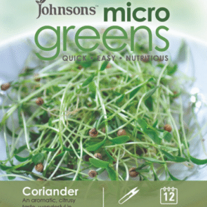 Johnsons Salad Microgreen Coriander 1000 Seeds